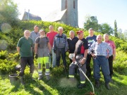 Knykenfolket kirkebakken juni 2019