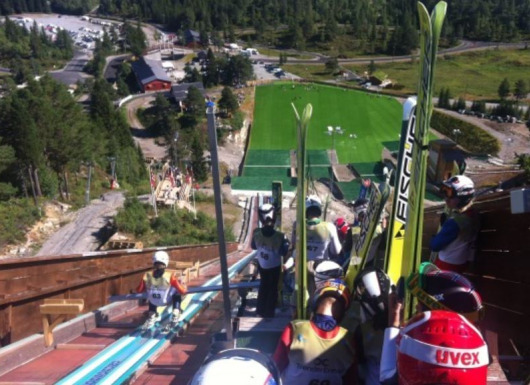 Knyken hopp illustrasjon 02